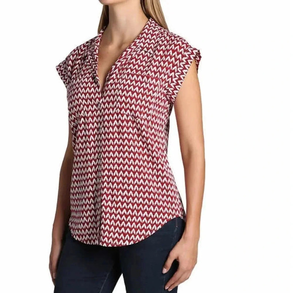 Jachs Girlfriend Ladies' Short Sleeve Blouse - Picture 2 of 7